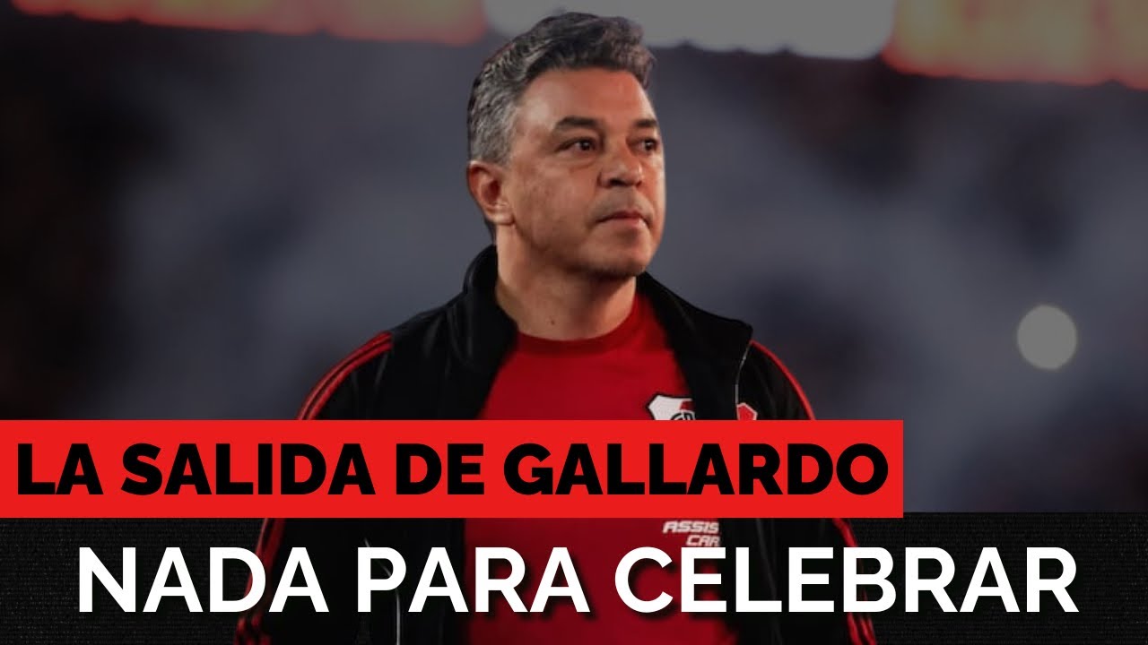 LA SALIDA DE GALLARDO: NADA PARA CELEBRAR - El Muñeco se despide de River ante Banfield
