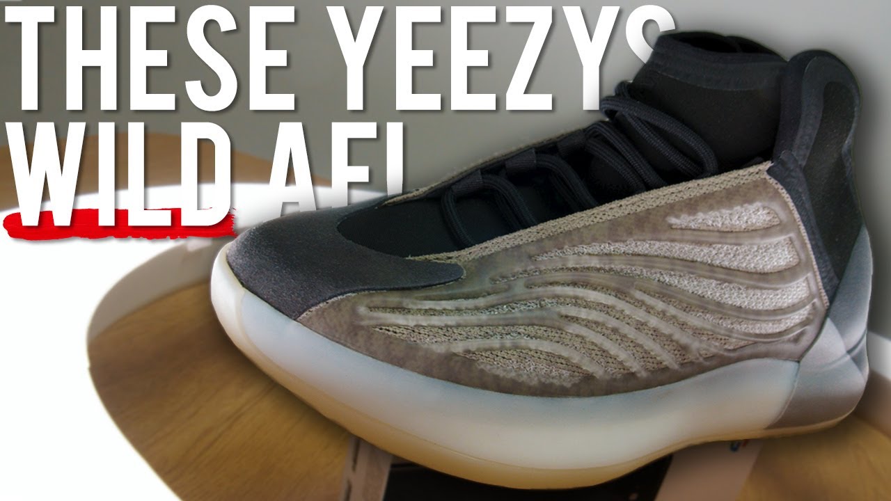 The Adidas YEEZY QNTM Barium are WILD AF 👀 | First a Look & Review!
