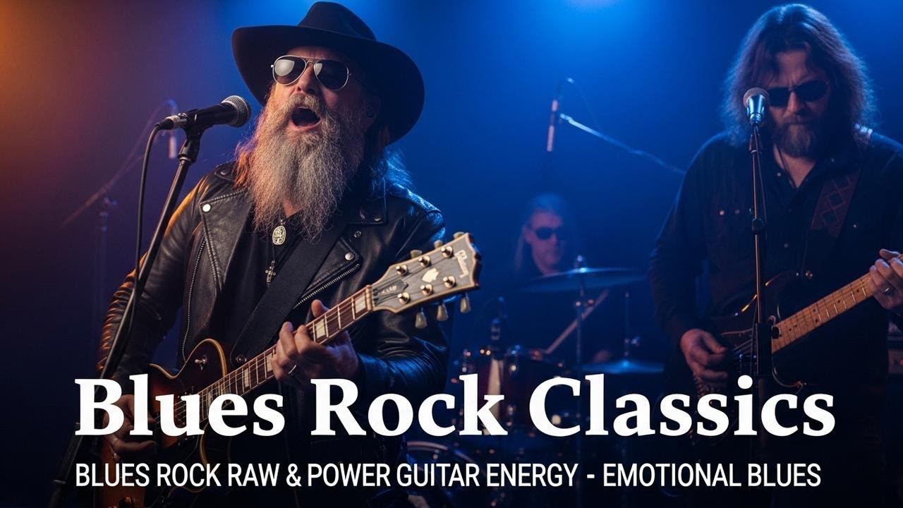 Jimi Hendrix, AC DC, Led Zeppelin, Deep Purple – Classic Blues Rock Revival Vibes