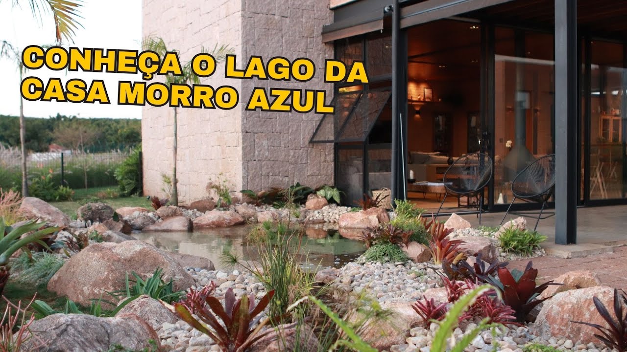 Piscina ou Lago, o que é melhor? | Casa Morro Azul  | Arq. Paulo Trigo