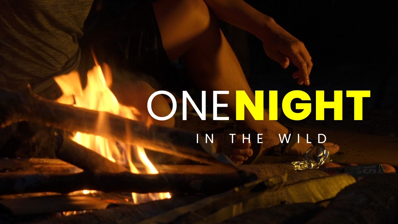 Solo Jungle Camping: Hammock, Campfire Cooking & River Jacuzzi