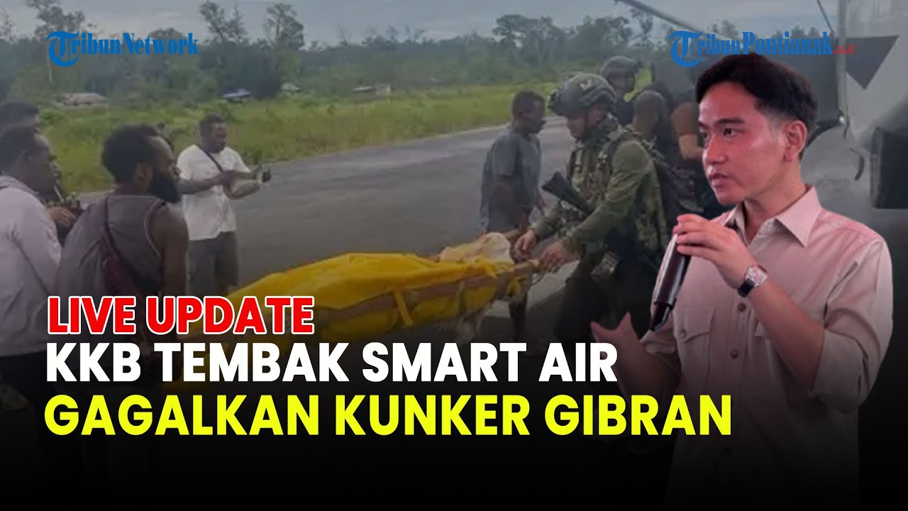 🔵 PENTOLAN KKB ANCAM TEMBAK WAPRES GIBRAN SERTA PESAWAT SMART AIR DITEMBAK, KUNKER YAHUKIMO BATAL!
