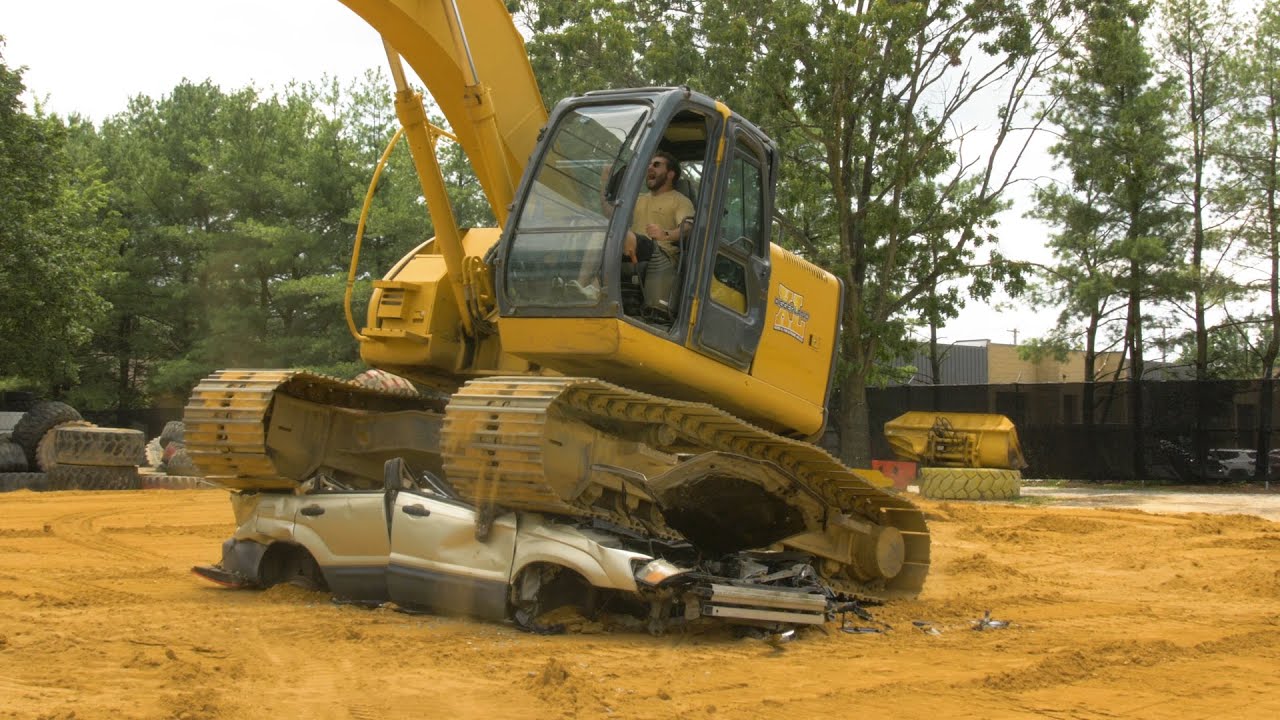 Ride and play with construction equipment | NJ All Day