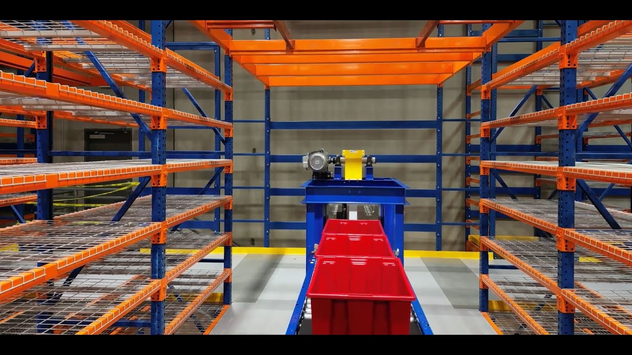 Multilevel Pick Module with Conveyor