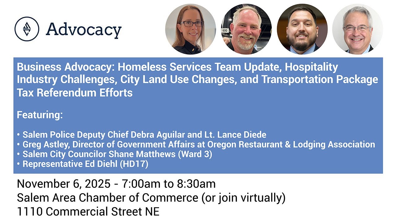 Business Advocacy: Homeless Services Team Update; ORLA, City & State Updates - November 6, 2025