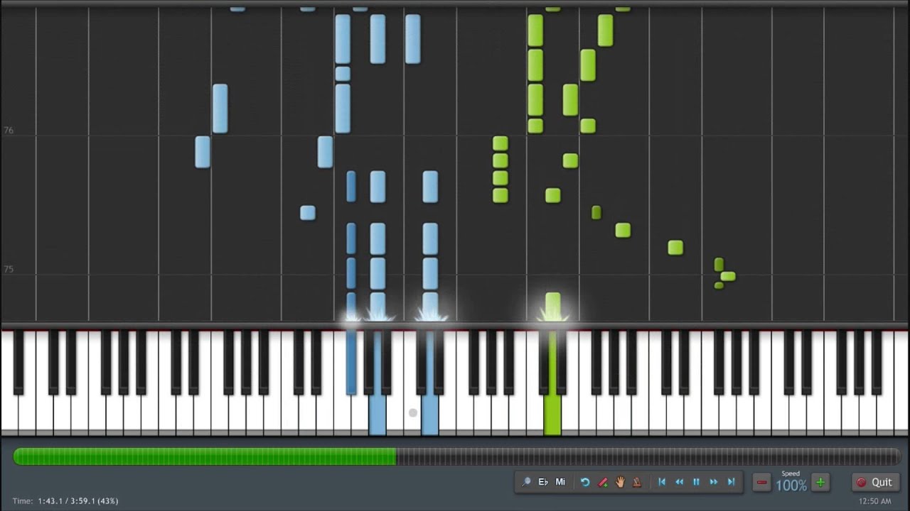 Sword Art Online 2 (ソードアート・オンライン II) Op 1 - Ignite [Full] [Piano Synthesia +Sheet]