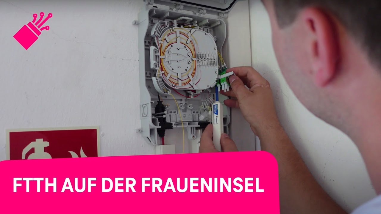 Zurück auf die Insel: Glasfaser für die Fraueninsel