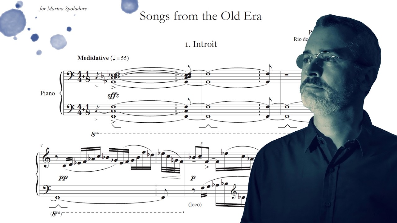 Pauxy Gentil Nunes - Canções da velha era [Songs from the old era] (Marina Spoladore, piano)