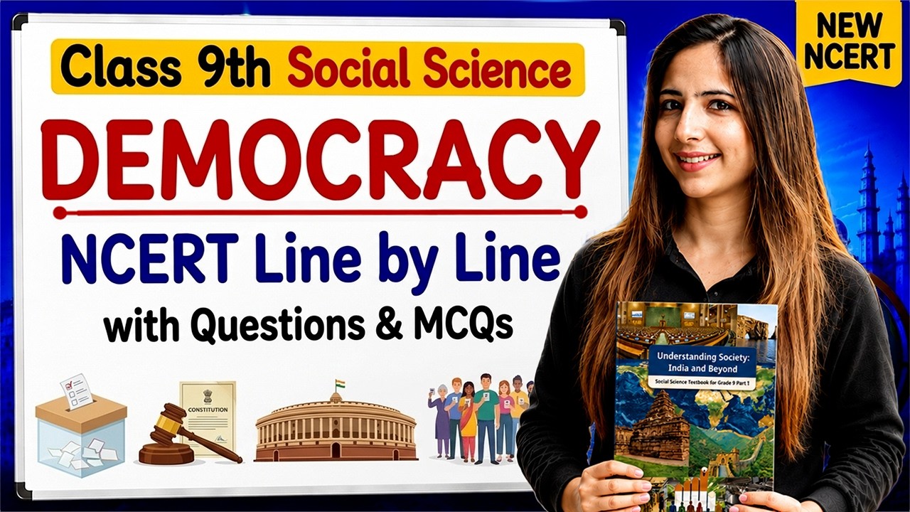Class 9th SST | Democracy One Shot | New NCERT Line by Line 2026-27