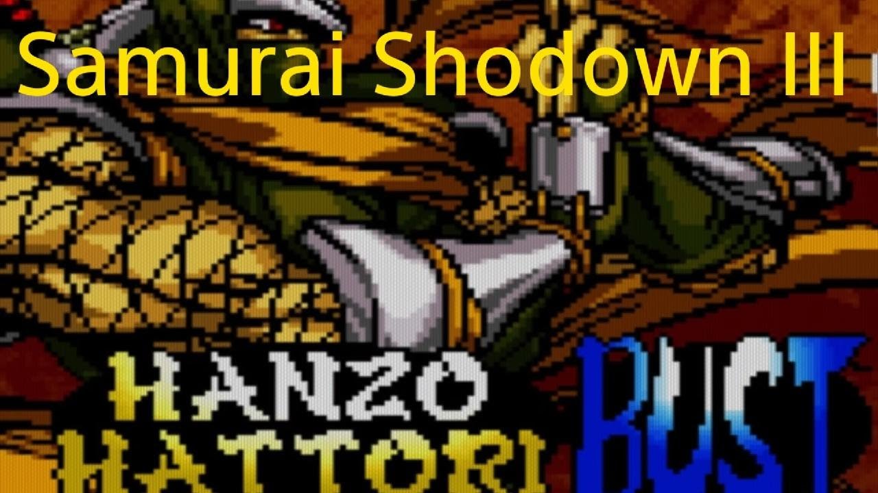 SAMURAI SHODOWN III. Hanzo. Bust.