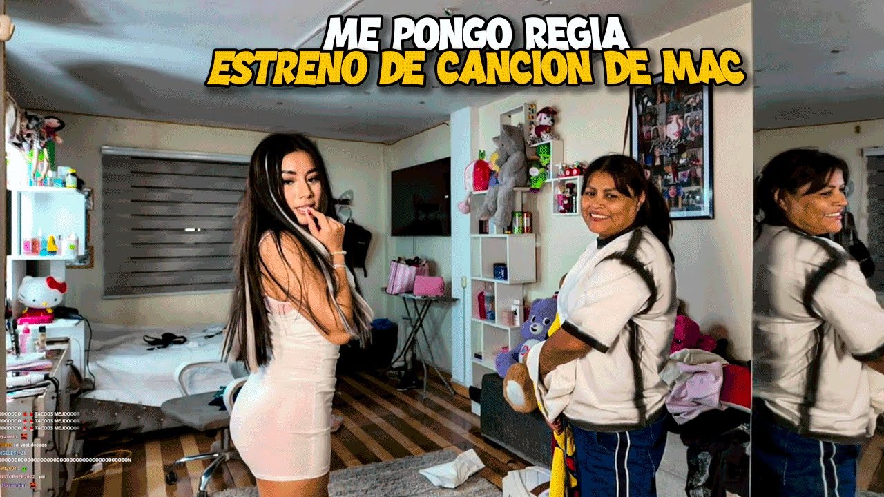 MILENKA ALIST&Aacute;NDOSE PARA EL ESTRENO DE MACBRIDDE