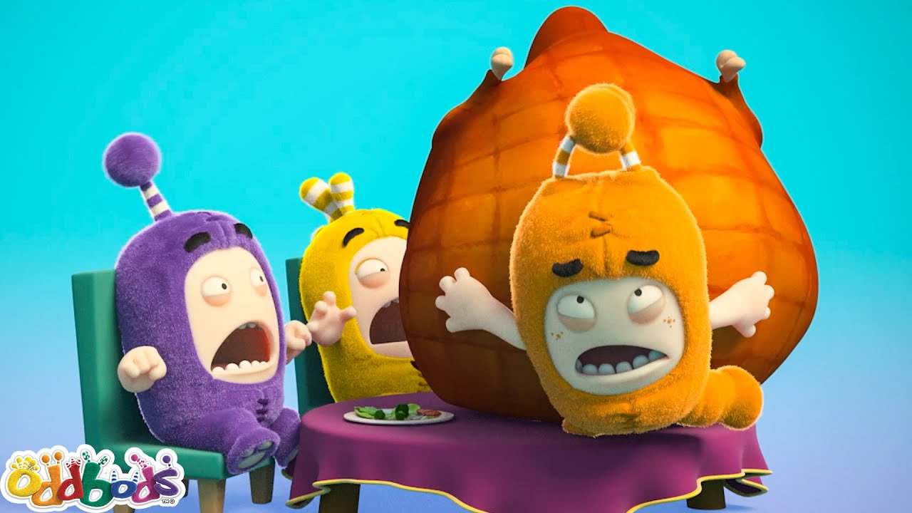 Big Juicy Turkey | Oddbods - Food Adventures | Cartoons for Kids