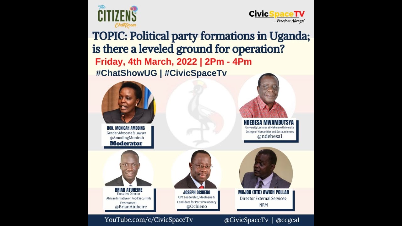 Political Party Formations in Uganda; is there a level playing field?