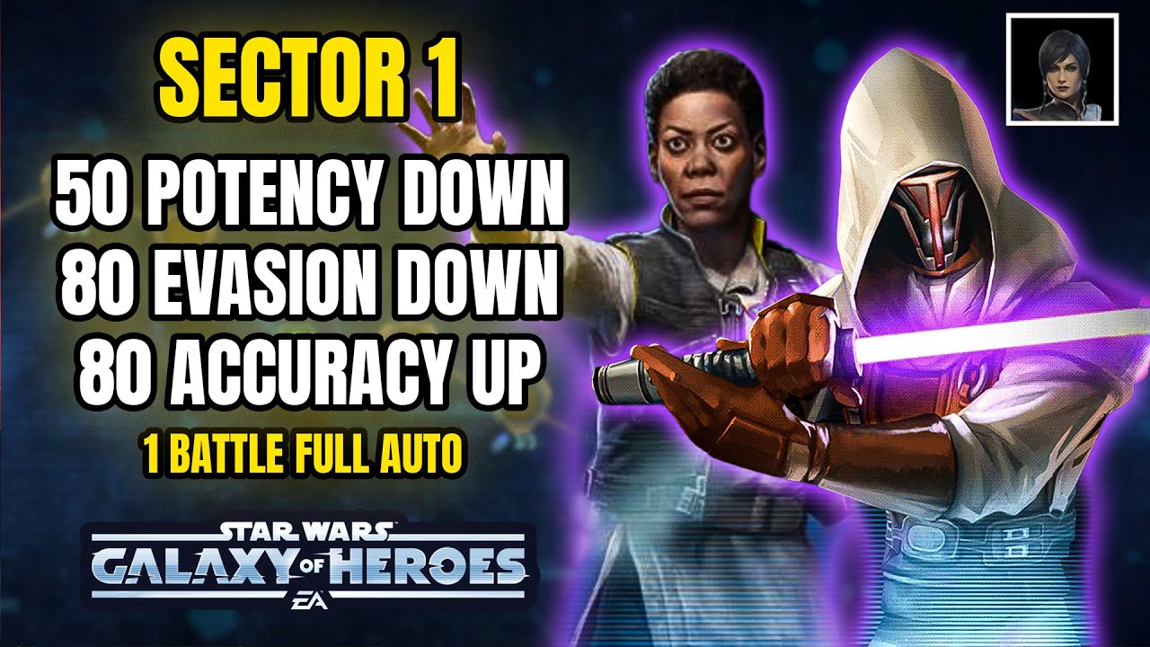 Easiest Sector 1 Ever! 4 Feats in 1 Battle FULL AUTO!! 35 Han Kills in 1-2 Battles!