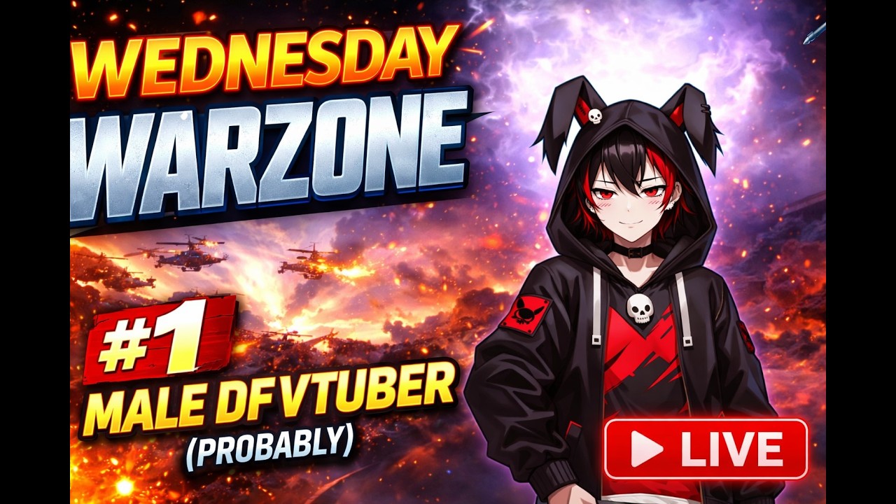 🔥 Wednesday Warzone #1 Male DF Vtuber (Probably) #DeltaForce #deltaforcegame