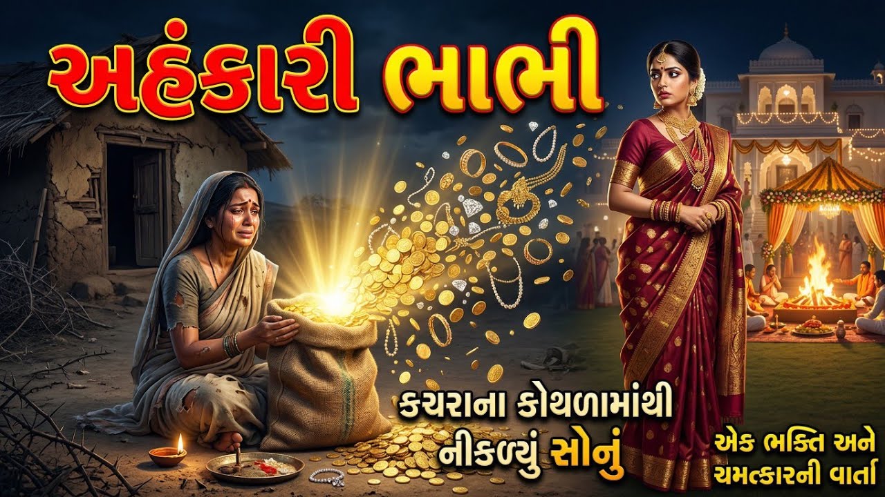 કચરાના કોથળામાંથી નીકળ્યું સોનુ😱 moral story in gujarati|motivational story in gujarati