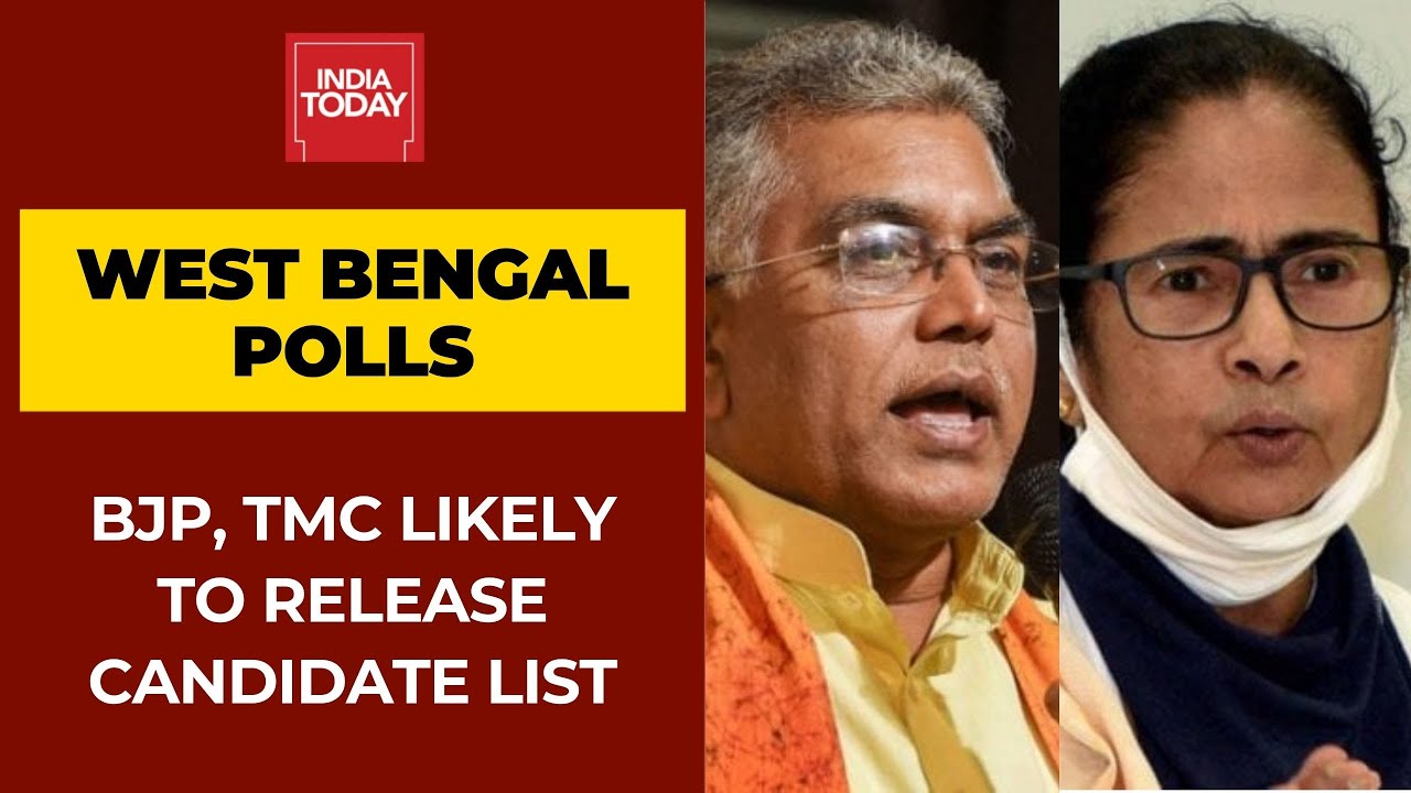 West Bengal Polls: BJP And TMC Likely To Release Candidate List Today