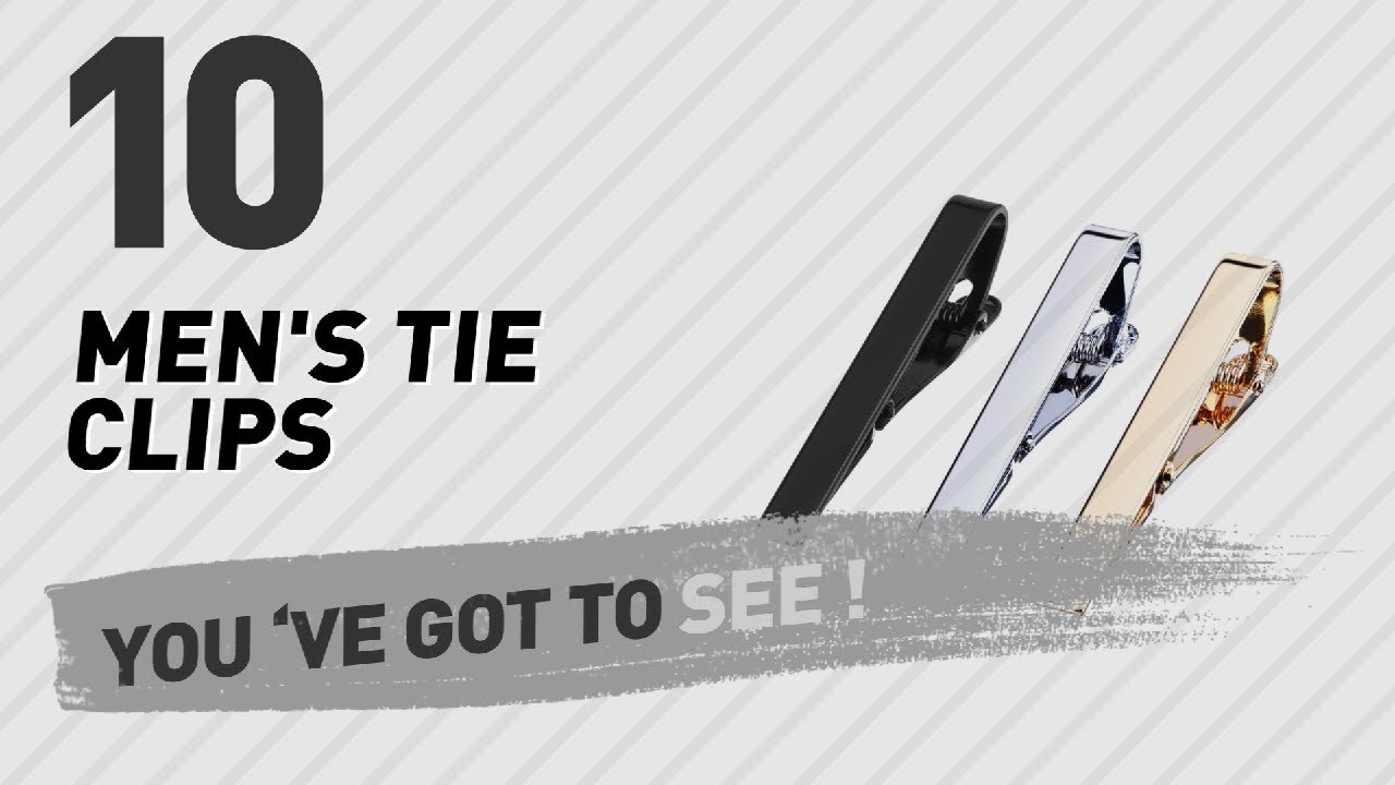 Top 10 Men'S Tie Clips // UK New & Popular 2017