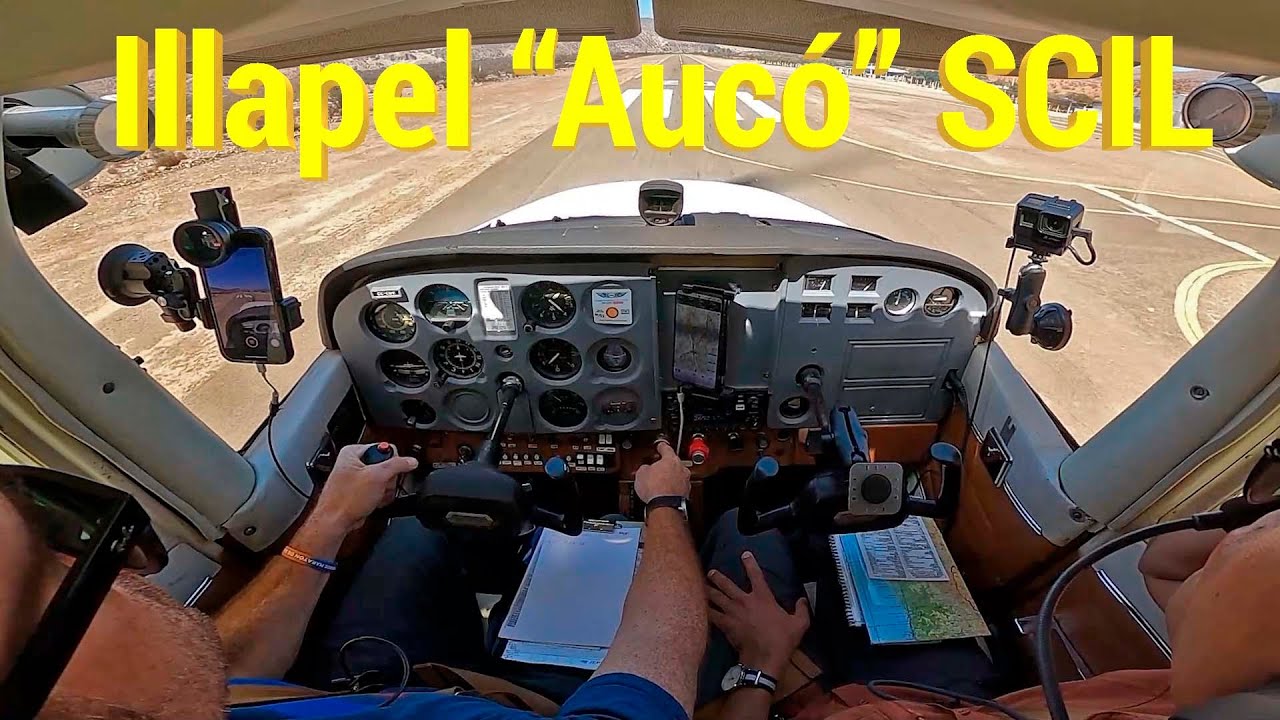 Volamos al aeródromo "Aucó" SCIL en Illapel