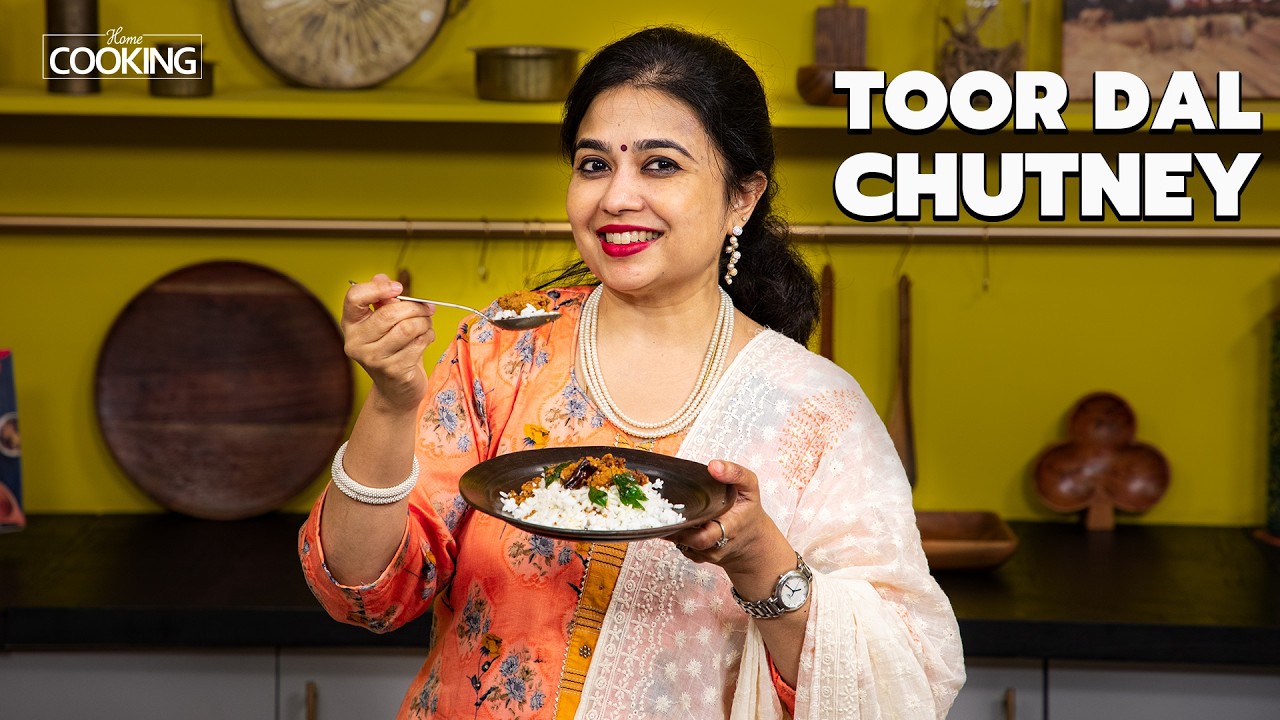 Toor Dal Chutney Recipe | Ready in 10 Minutes! | No Coconut, No Onion | Idli, Dosa & Rice Side Dish