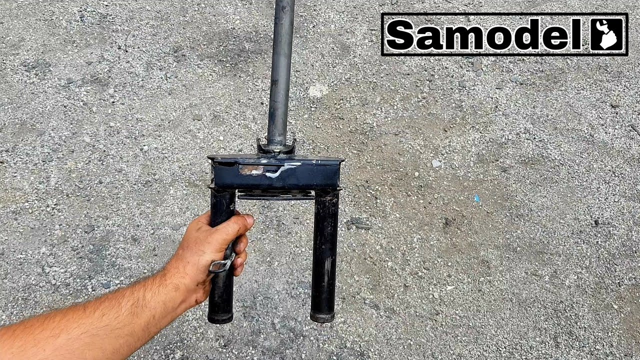 Ремонт вилки на скутере Suzuki Lets 2