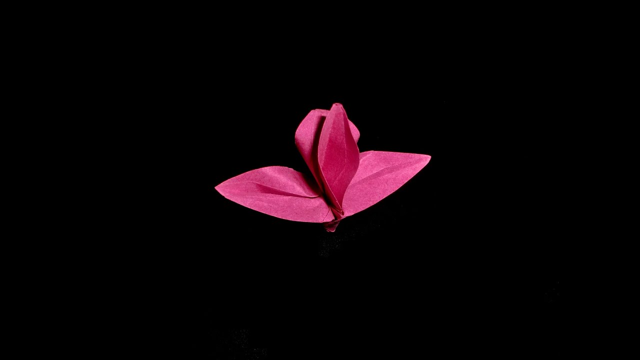 Origami Orchidee: Orchid-Blossom - Tutorial [HD]