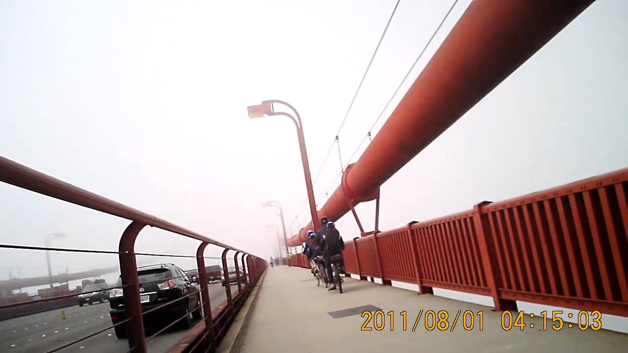 Golden Gate Bridge San Francisco to Marin Bike Pedestrian Path Jumbo 808 HD Key Camera #11