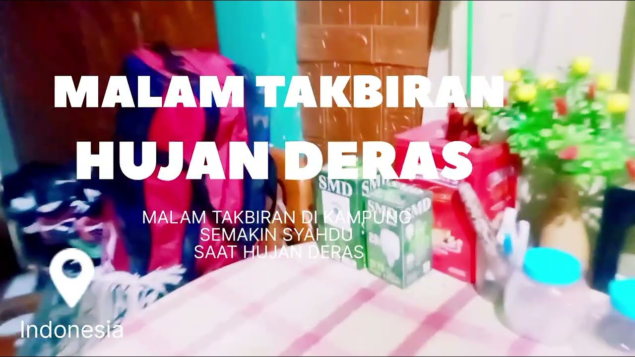 MALAM TAKBIRAN HUJAN DERAS ( LEBARAN 1990 )