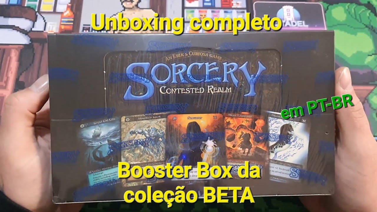 Unboxing box sorcery beta completo