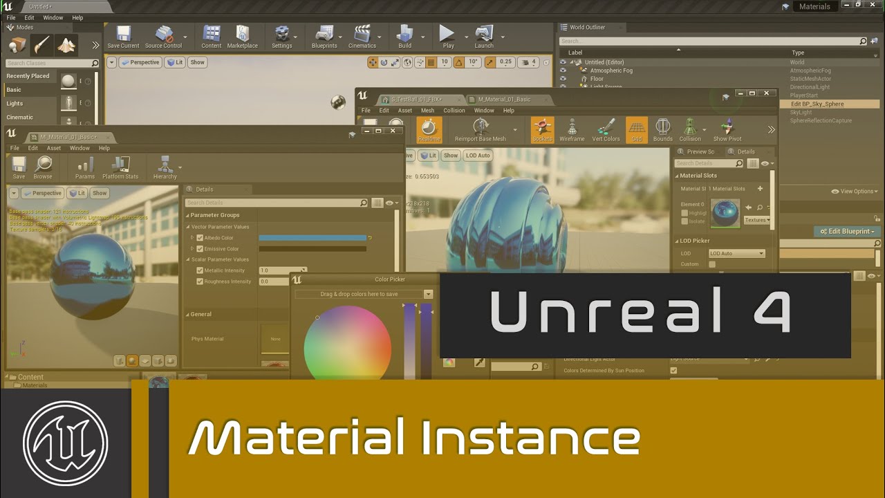 UE4 - Material Instance