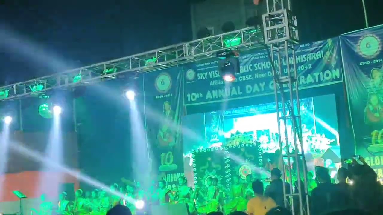 sky vision public school  25th dec 2024 viral video Christmas  party