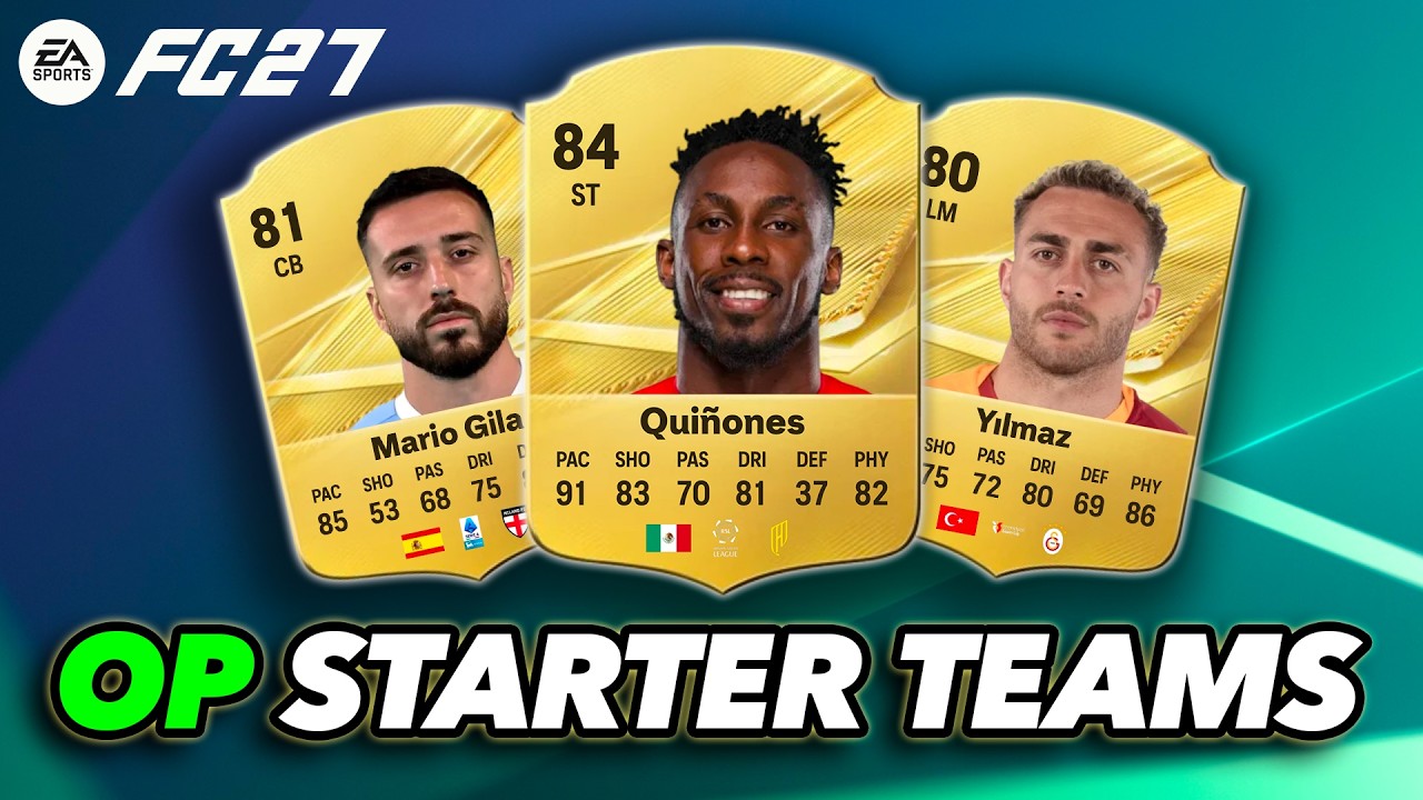 FC 27: DIE BESTEN STARTER TEAMS UNTER 20K COINS ‼️👥