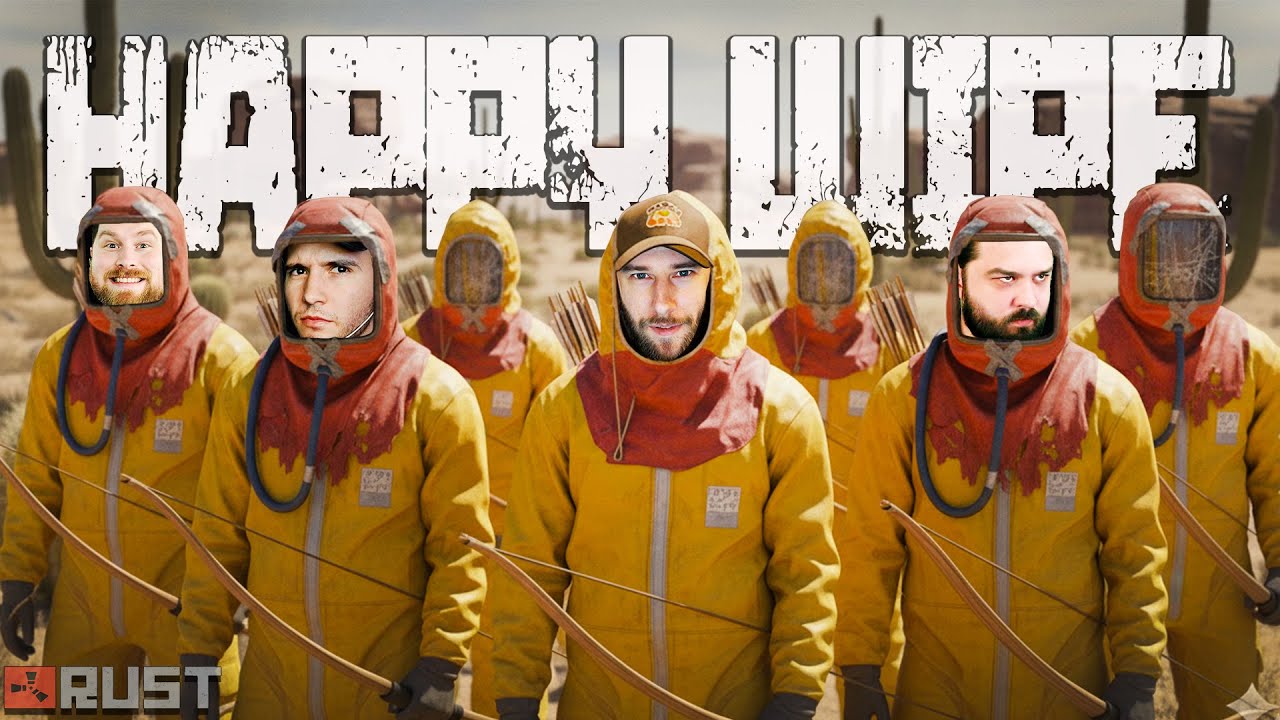RUST Part 1: Let's Try a Monthly Server ft. Quest, Reid, Halifax, et al. | chocoTaco RUST Gameplay