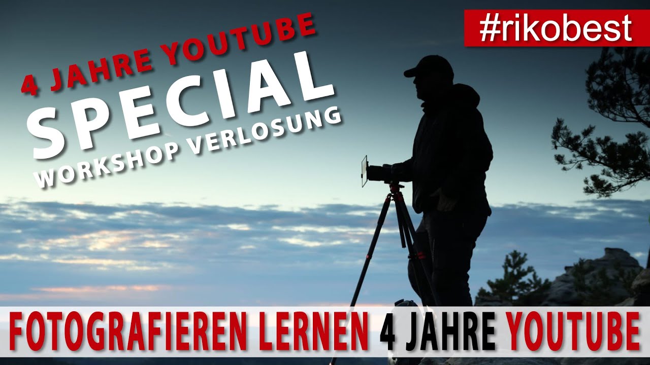 Unglaublich 4 Jahre Fotografieren Lernen auf YouTube, wie geht’s weiter? Jahresrückblick & Verlosung