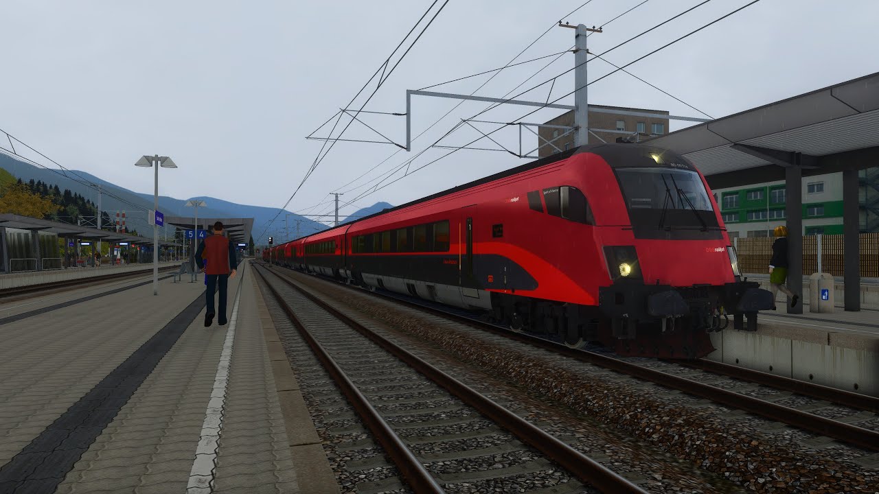 EC 217 Ersatzzug / Train Simulator Classic / Ennstalbahn Upgrade 1.2 / &Ouml;BB Railjet Soundupdate