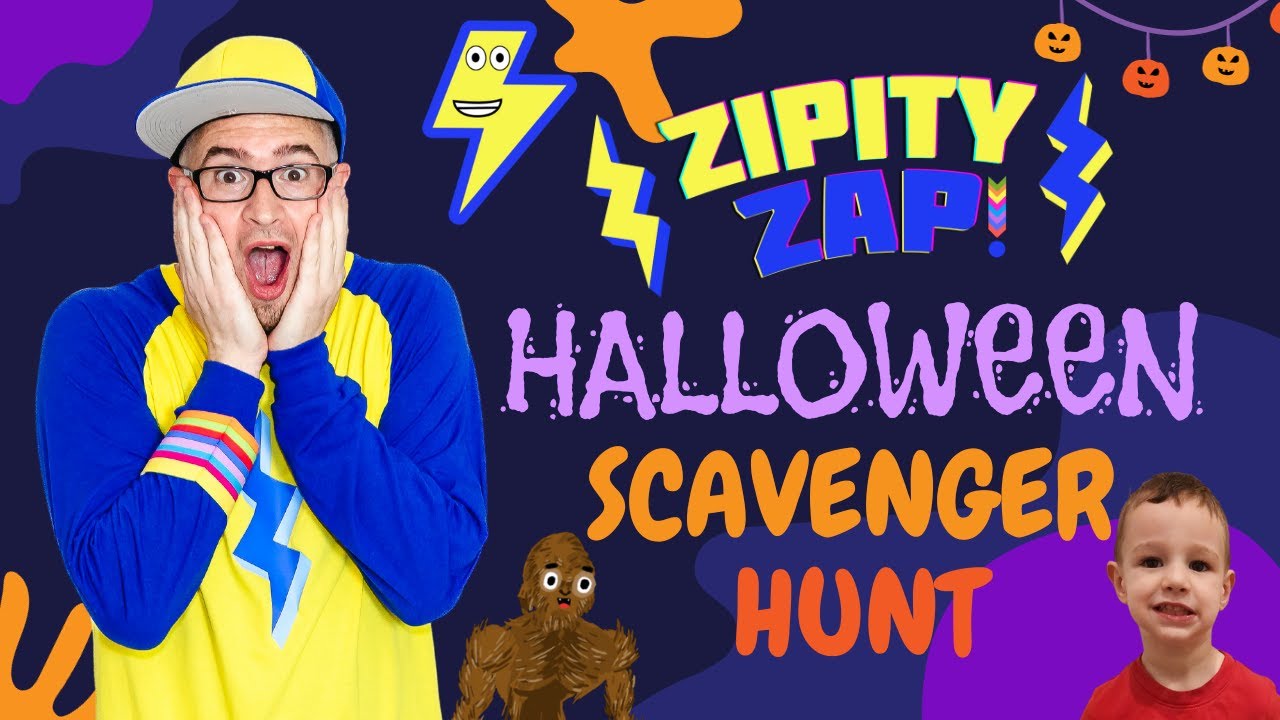 ZIPITY ZAP Halloween Scavenger Hunt | Learning Through Imagination