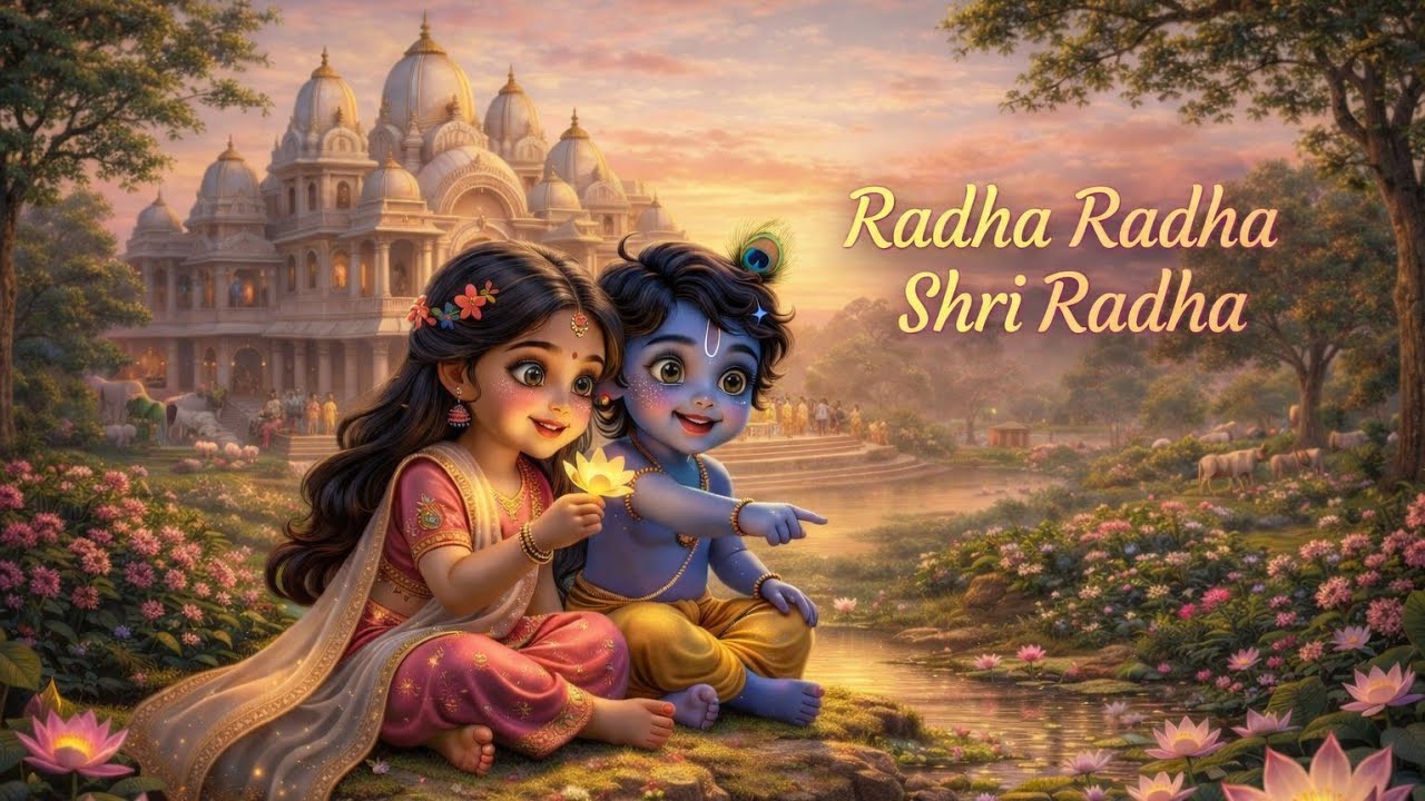 Radha Radha Shri Radha#radheradhe #bhaktisong #plz_subscribe_my_channel 
