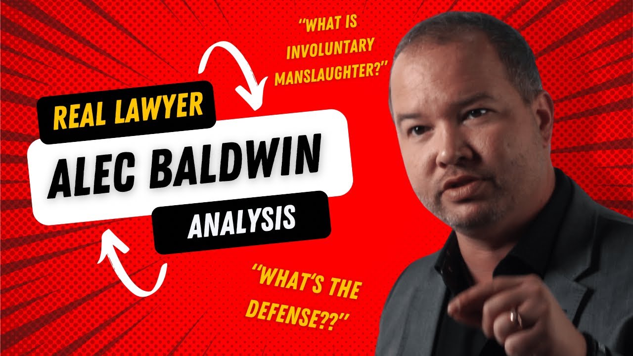 Criminal Attorney&rsquo;s ANALYSIS of Alec Baldwin&rsquo;s FIREARM HOMICIDE Charges. Is he GUILTY?