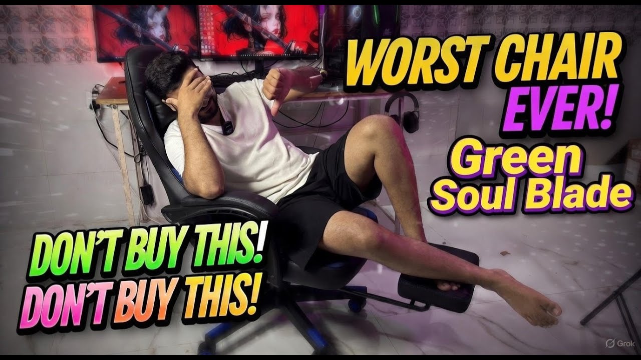 Green soul Blade Gaming Chair 🔥 | Don't Buy it
