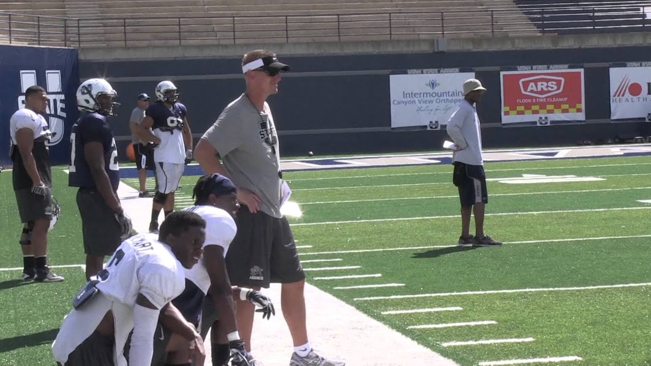 Utah State Football HC Gary Andersen Mic'd Up 2012