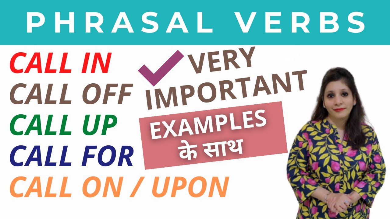 Phrasal Verbs in English Grammar (for Competitive Exams / SSC CGL Bank PO Exams)