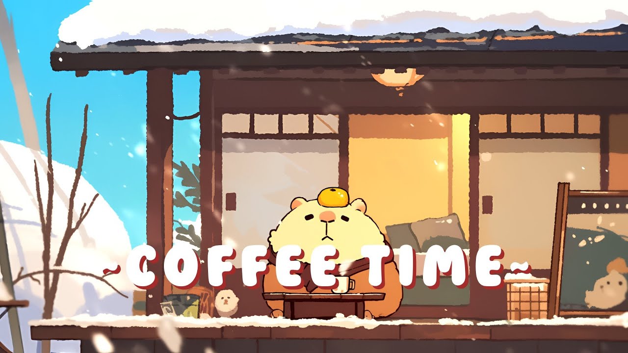 [Extended Mix] 24/7 Capybara Lofi Beats - Peaceful Beats for Studying & Relaxing ~ Relaxing Vibes...