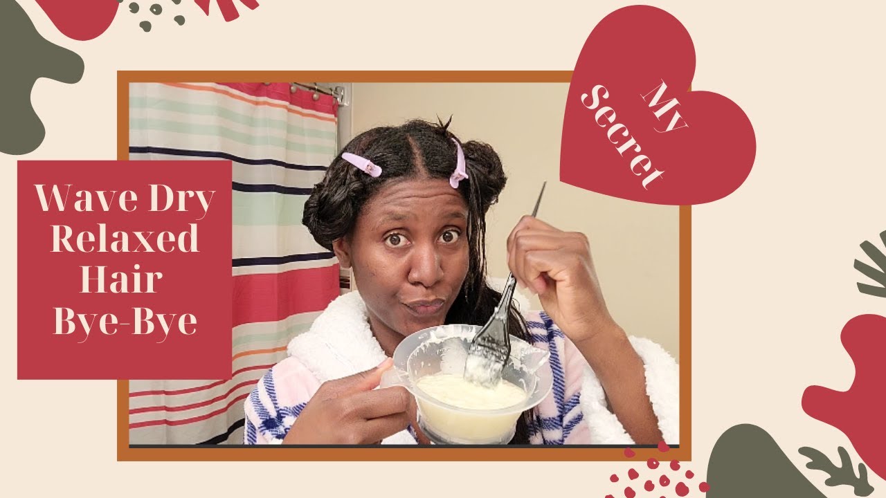 NO MORE DRY RELAXED HAIR with this MOISTURIZING routine
