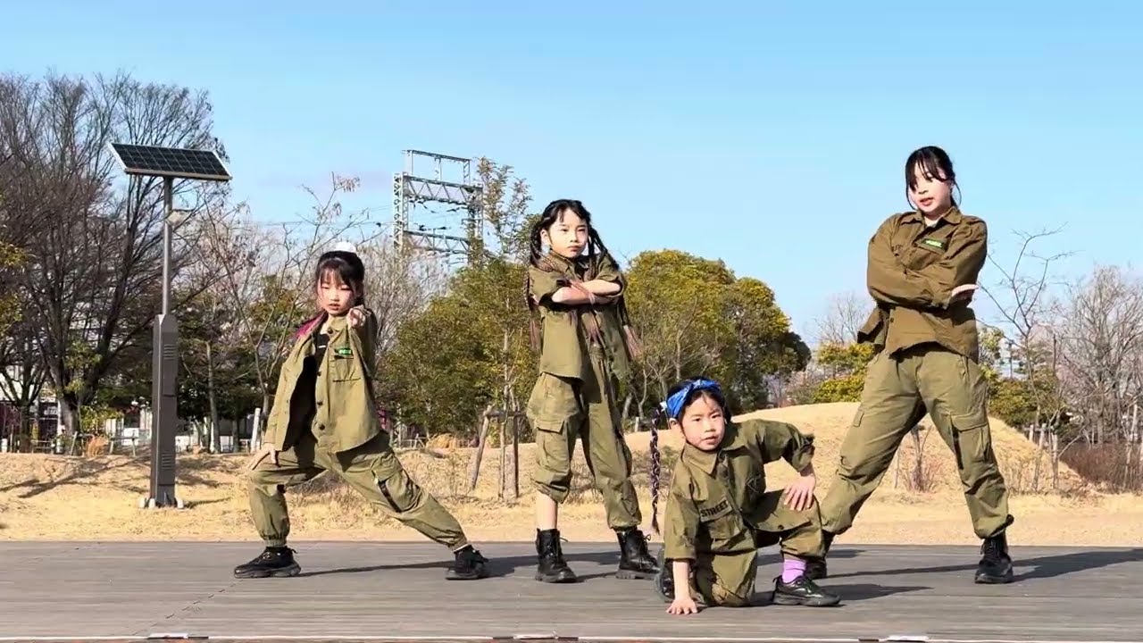北長瀬 パークフェス　2日目　Dance Team Shine  ダンスチームシャイン　ダンスチームshine  