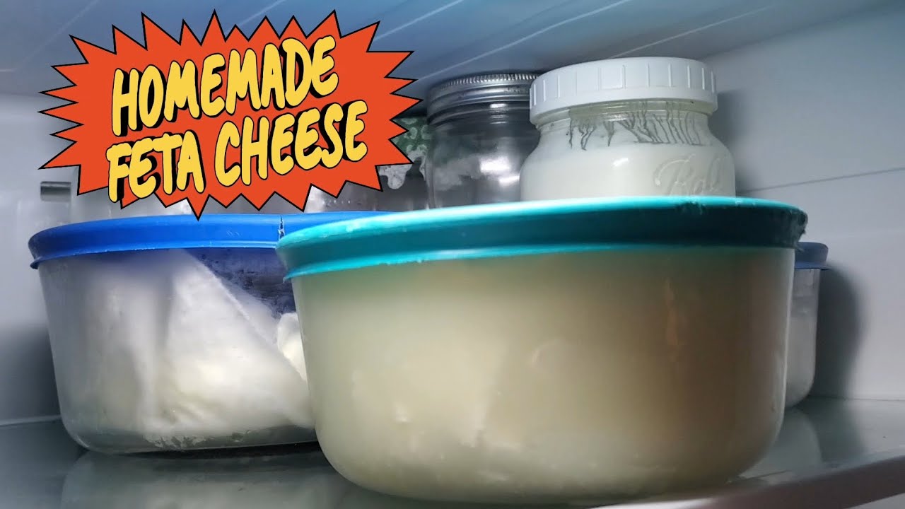 Homemade Feta Cheese Easy Recipe
