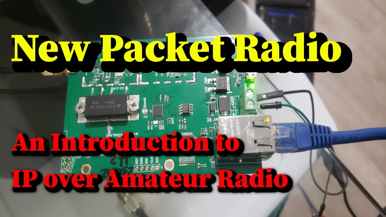 Ham Radio Local Area Network via New Packet Radio