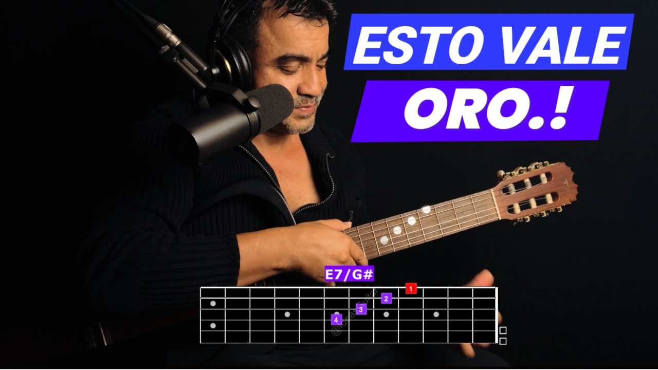 LA MAGIA DE UN SOLO ACORDE EN LA GUITARRA