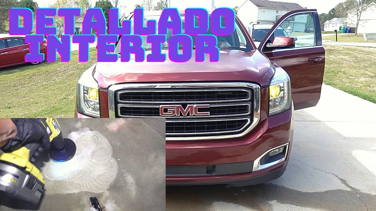 Detallado Completo del Interior en una GMC Yukon