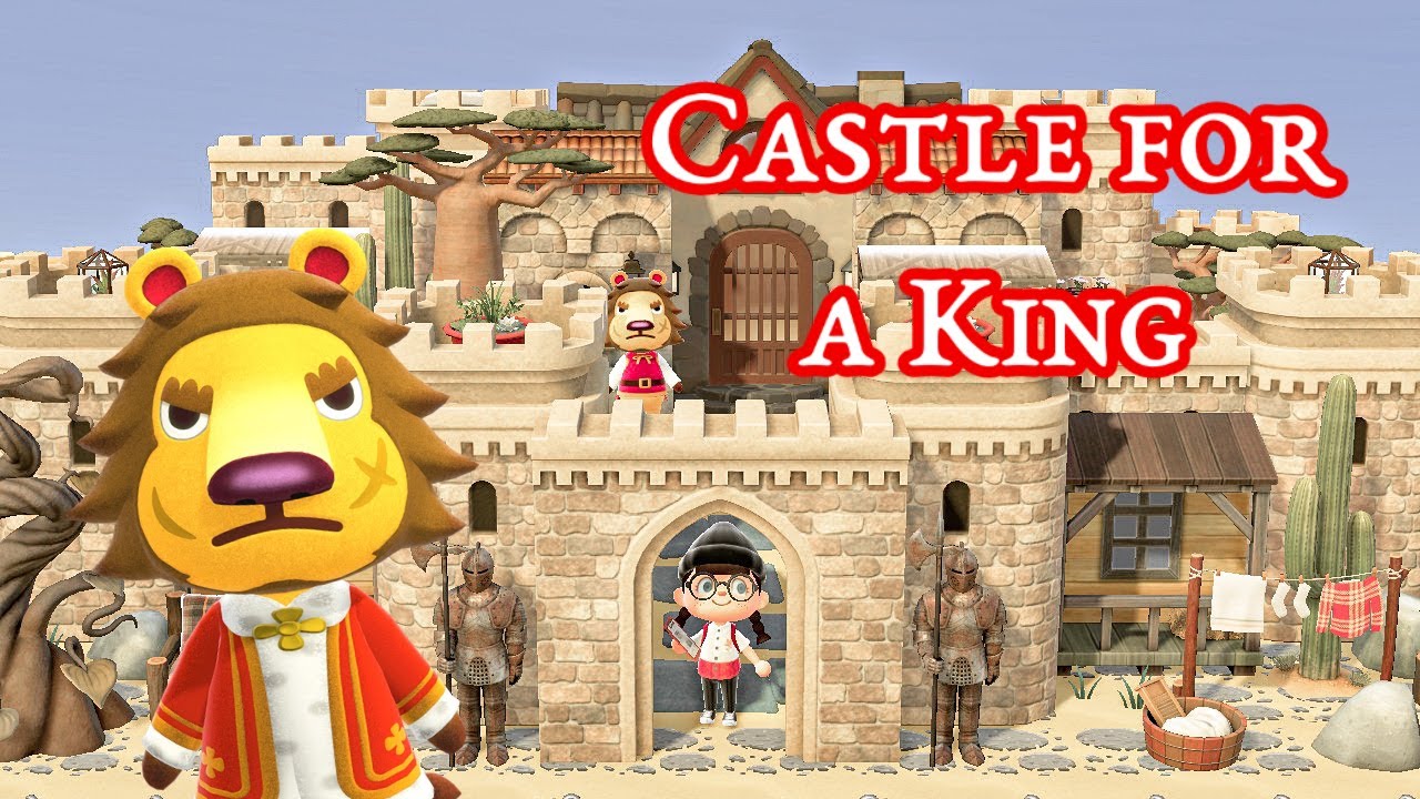 [Speed build] Animal Crossing Happy Home Paradise #1 “Castle for a King” - Elvis’ vacation home