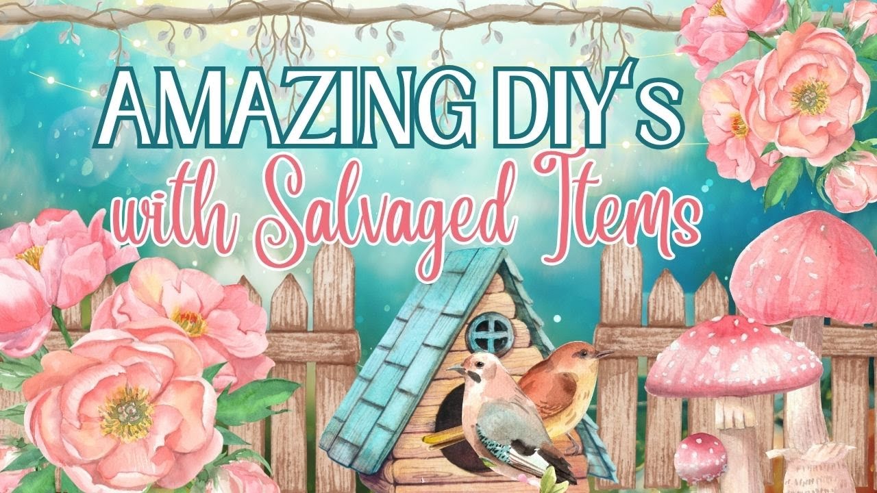 Thrift Flips~Trash to Treasure~Upcycle  SALVAGE~ PAINT TECHNIQUES You don't want to miss!